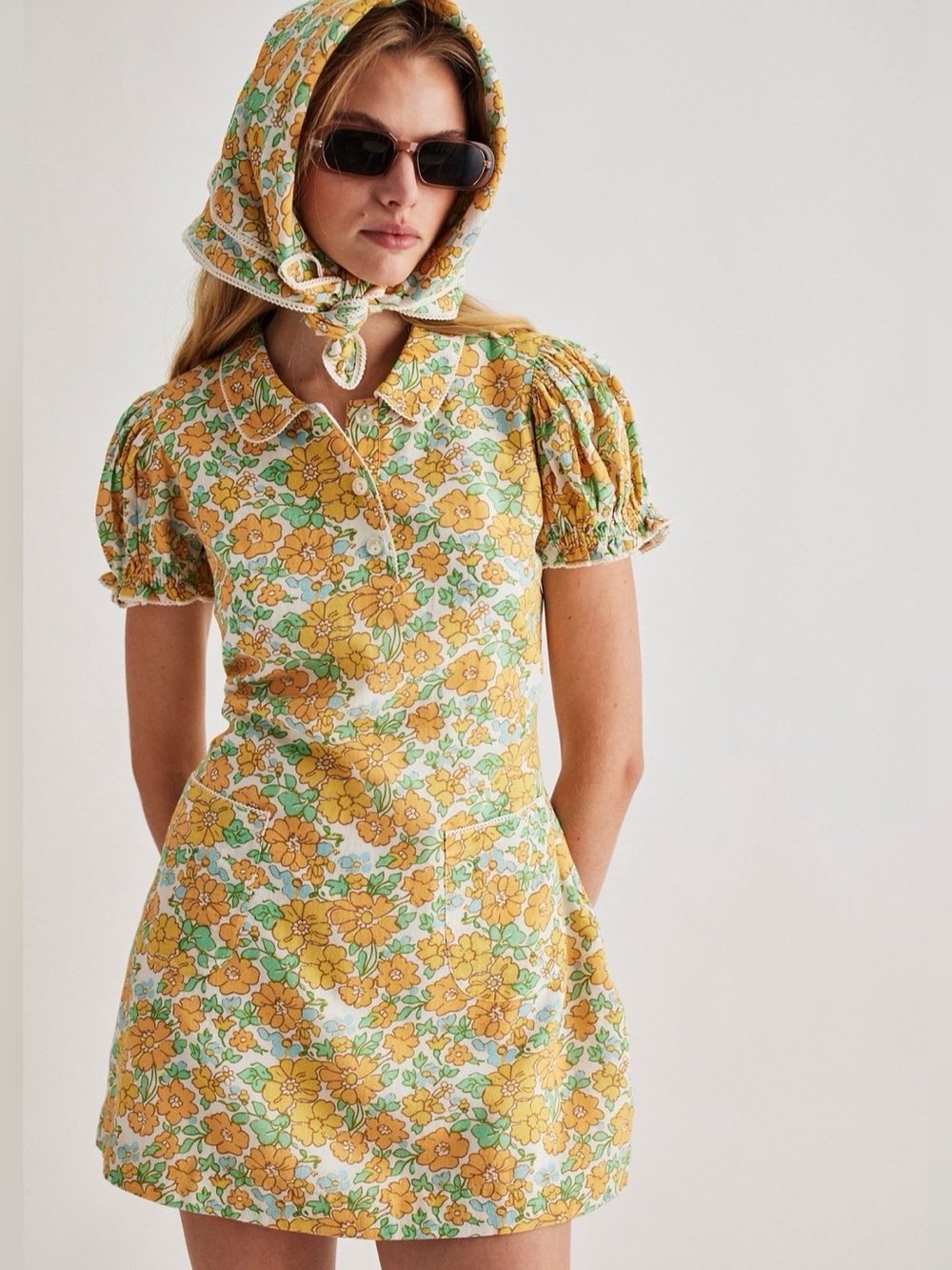 ***NWT Free People Under The Sun Mini Dress, size M